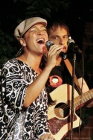 Shoshana Bean with Jason Paige Photo