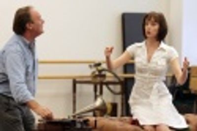 Christopher Cazenove and Lisa O'Hare Photo