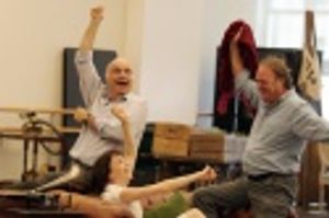 Walter Charles, Lisa O'Hare and Christopher Cazenove Photo