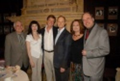 Peter Filichia, Bebe Neuwirth, Brian Hargrove, David Hyde Pierce, Randie Levine-Mille Photo