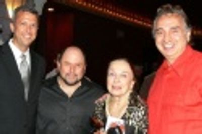 Keith McNutt, Jason Alexander, Patricia Morison and John Bowab Photo