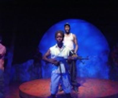 Nana Kagga-Hill (front) and Andrew Nkuyahaga  Photo