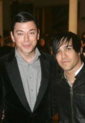 Malan Breton and Pete Wentz Photo