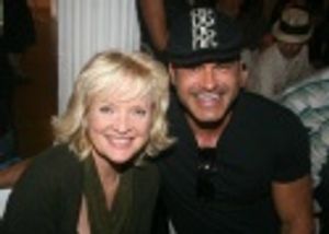 Christine Ebersole and Photographer/Film Director Mike Ruiz Photo