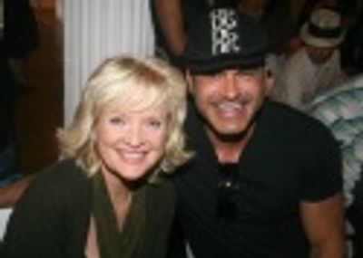 Christine Ebersole and Photographer/Film Director Mike Ruiz Photo