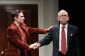 Keith Nobbs and Bob Balaban in Atlantic Theater COmpany's world premiere of David Mam Photo