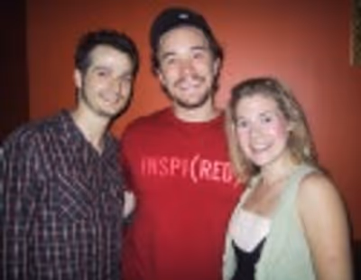 l-r: cast members Bryan Fenkart, Tom Pelphrey (2006 Emmy Award Winner "Guiding Light" Photo