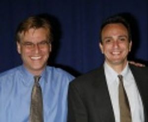 Aaron Sorkin and Hank Azaria Photo