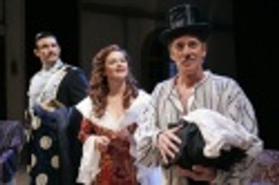 Damon Kirsche, Stephanie Zimbalist and Mark Jacoby  Photo