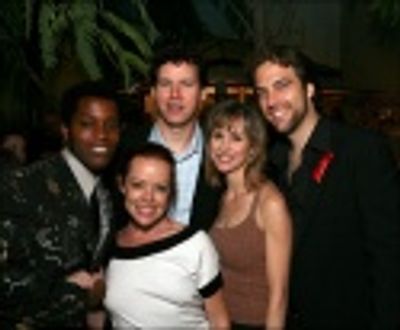 Ty Taylor, Cindy Robinson, Kevin Earley, Susan Egan and Director/Producer Brian Micha Photo