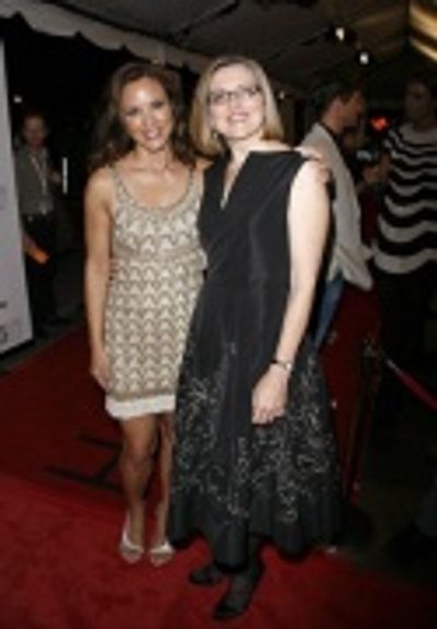 Maria Bello and Robin Swicord Photo