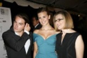 Kevin Zegers, Maggie Grace and Robin Swicord Photo