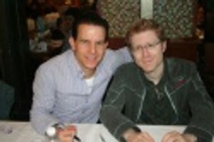 Christian Hoff and Anthony Rapp (Rent) Photo