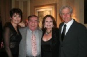Lucie Arnaz, Friars Club Dean Freddie Roman, Randie Levine-Miller and Tony Roberts Photo