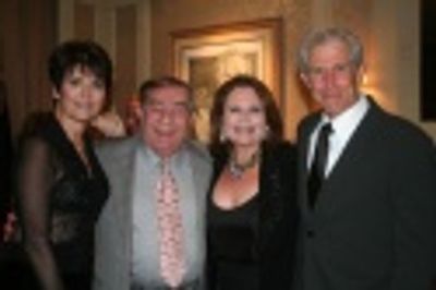 Lucie Arnaz, Friars Club Dean Freddie Roman, Randie Levine-Miller and Tony Roberts Photo
