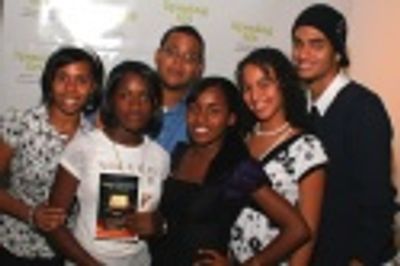 Opening Act kids: Amanda Mewa, Neilia McKenzie, Ellio Martinez, Christine Beaubrun, L Photo