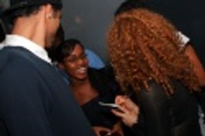 Bernadette Peters signs autographs for Opening Act students

 Photo