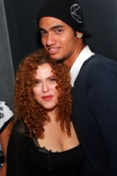 Bernadette Peters and AJ Ortiz of Opening Act Photo