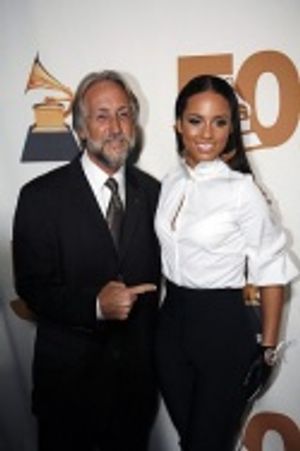 Neil Portnow and Alicia Keys Photo