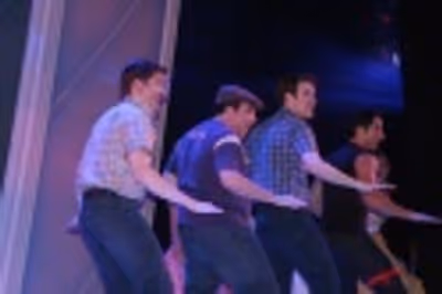 Rory O'Malley, Todd Buonopane, Christopher Ruth and Eric Schneider Photo