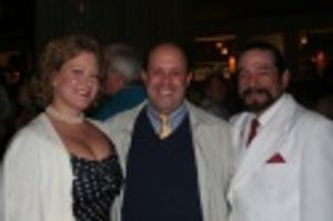 Heidi Farina, Michael J. Farina (Arnold) and George Puello Photo