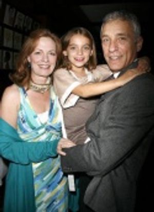 Mark LaMura with wife Elizabeth MacLellan and daughter Gabrielle Photo