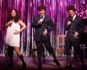 Valerie Fagan (Wendla), Jared Bradshaw (Melchior) and Michael West (Moritz) Photo