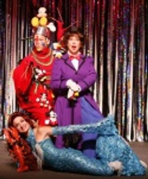 James Donegan (Rafiiki), Valerie Fagan (Mary Poppins), Janet Dickinson (The Little Me Photo