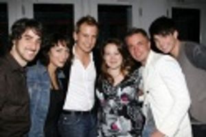 Brian Perri, Eden Espinosa, Chris Isaacson, Kathy Deitch, Shane Scheel, Adam Lambert  Photo