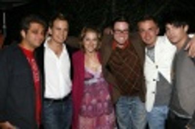 Jeff Marx, Chris Isaacson, Julie Reiber, Trapper Felides, Shane Scheel and Adam Lambe Photo