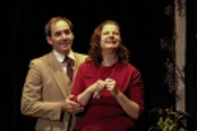 Chris Ceraso (as Gaev) and Susan Ferrara (as Lubov) Photo