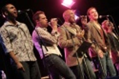 Jesse Nager, Josh Strickland, Michael Scott and Steve Morgan Photo