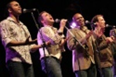 Jesse Nager, Josh Strickland, Michael Scott and Steve Morgan Photo