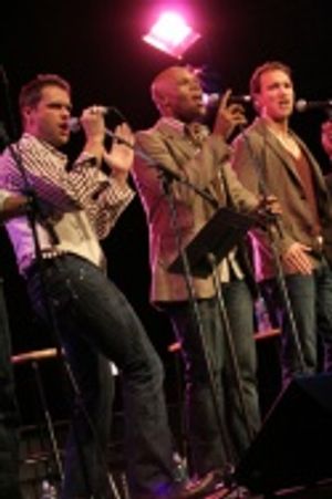 Josh Strickland, Michael Scott and Steve Morgan Photo