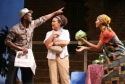 Owiso Odera, Linda Powell and Tisola Logan Photo