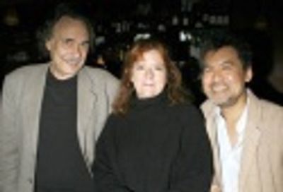 Arthur Kopit, Theresa Rebeck and David Henry Hwang Photo