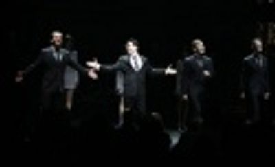 Christian Hoff, John Lloyd Young, Daniel Reichard and J. Robert Spencer Photo