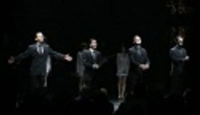 Christian Hoff, John Lloyd Young, Daniel Reichard and J. Robert Spencer Photo