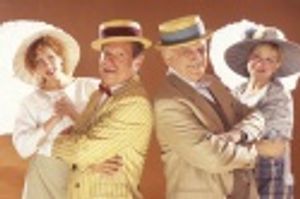 (from left to right) JOANNE BORTS, MIKE BURSTYN, ROBERT ABELSON and LISA FISHMAN star Photo