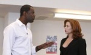 Brian McKnight and Michelle DeJean Photo