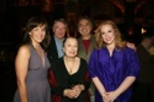 Alice Ripley, Marty Wiviott, John Bowab, Patricia Morison and Emily Skinner Photo