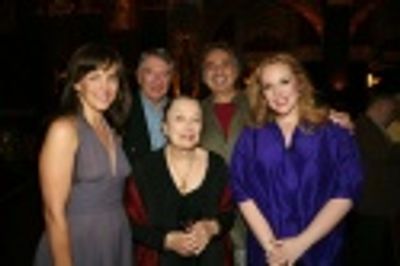 Alice Ripley, Marty Wiviott, John Bowab, Patricia Morison and Emily Skinner Photo