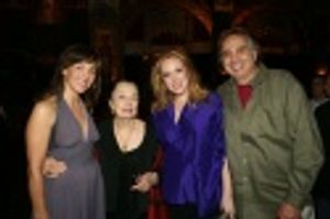 Alice Ripley, Patricia Morison, Emily Skinner and John Bowab Photo