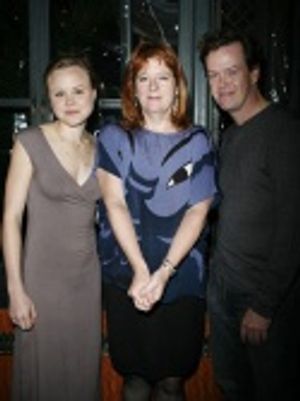Alison Pill, Theresa Rebeck and Dylan Baker Photo