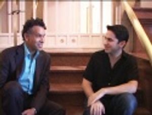 Brian Stokes Mitchell and Robert Diamond Photo