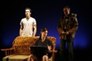 (l-r) David Ross as Mike, Carrie Shaltz as Marnie and David Wilson Barnes as Pete in  Photo