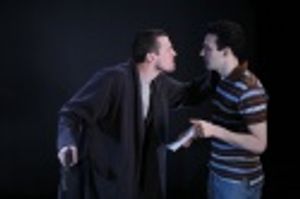 (left) Michael Mosley as Tom and David Ross as Ray in Vengeance: Rats written by Ron  Photo
