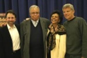 Leonard Foglia (Director), James Earl Jones, Leslie Uggams, and Ernest Thompson (Play Photo