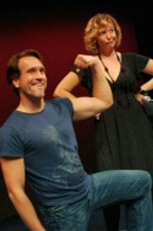 Mike McGowan as Bob and Laura Marie Duncan as Ann Photo