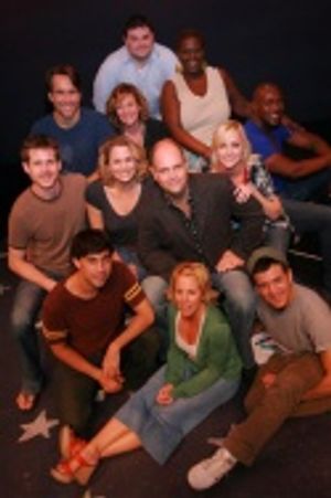 Partcial Cast Photo: Mike McGowan, Laura Marie Duncan, Jonathan Kay, Capathia Jenkins Photo